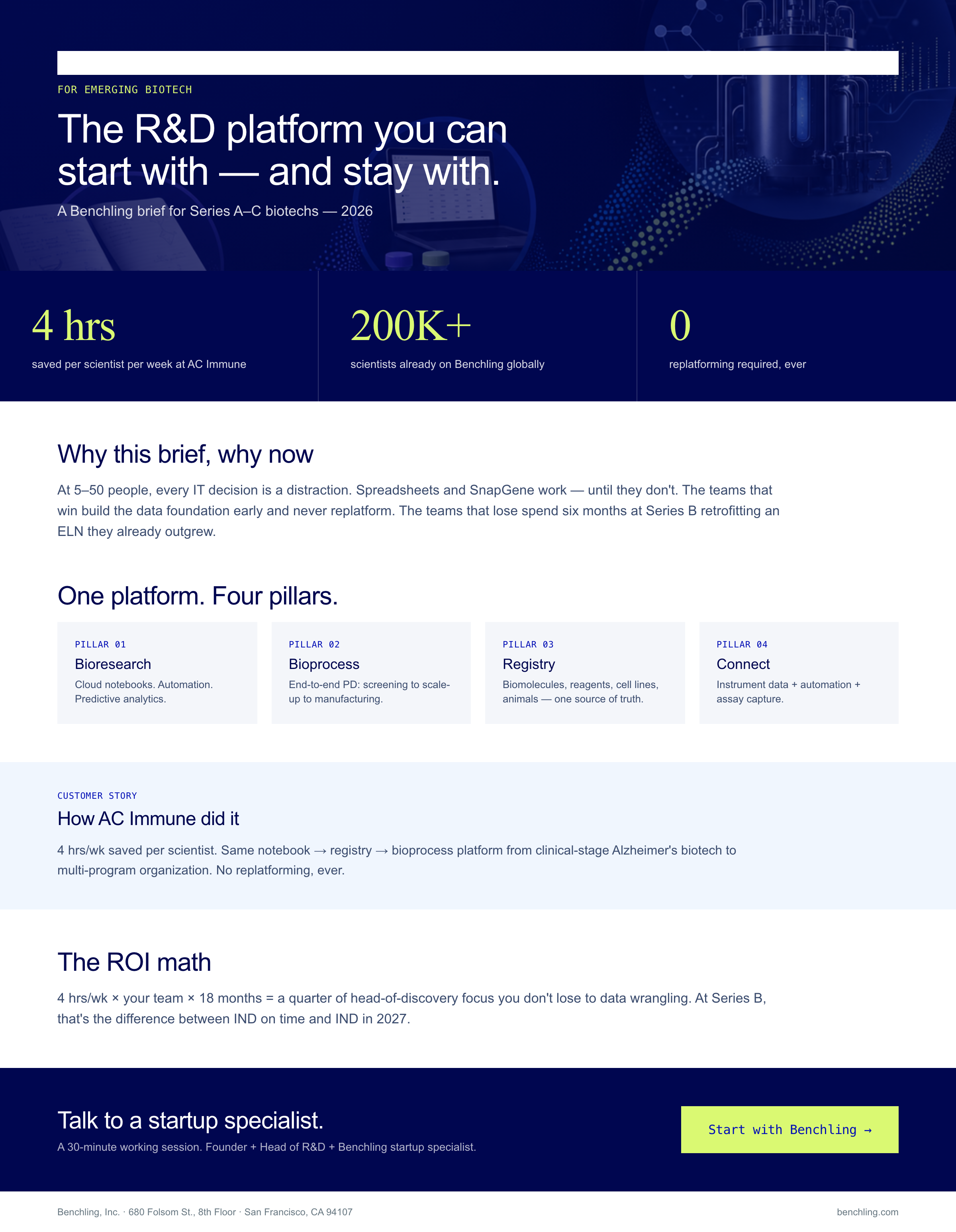 One-pager